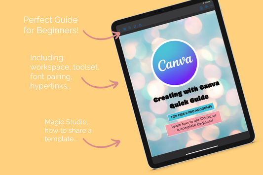 Creating with Canva Quick Guide PLR