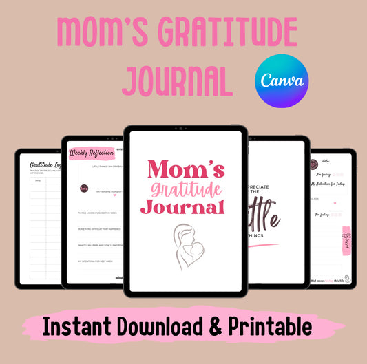 Mom’s Gratitude Journal PLR